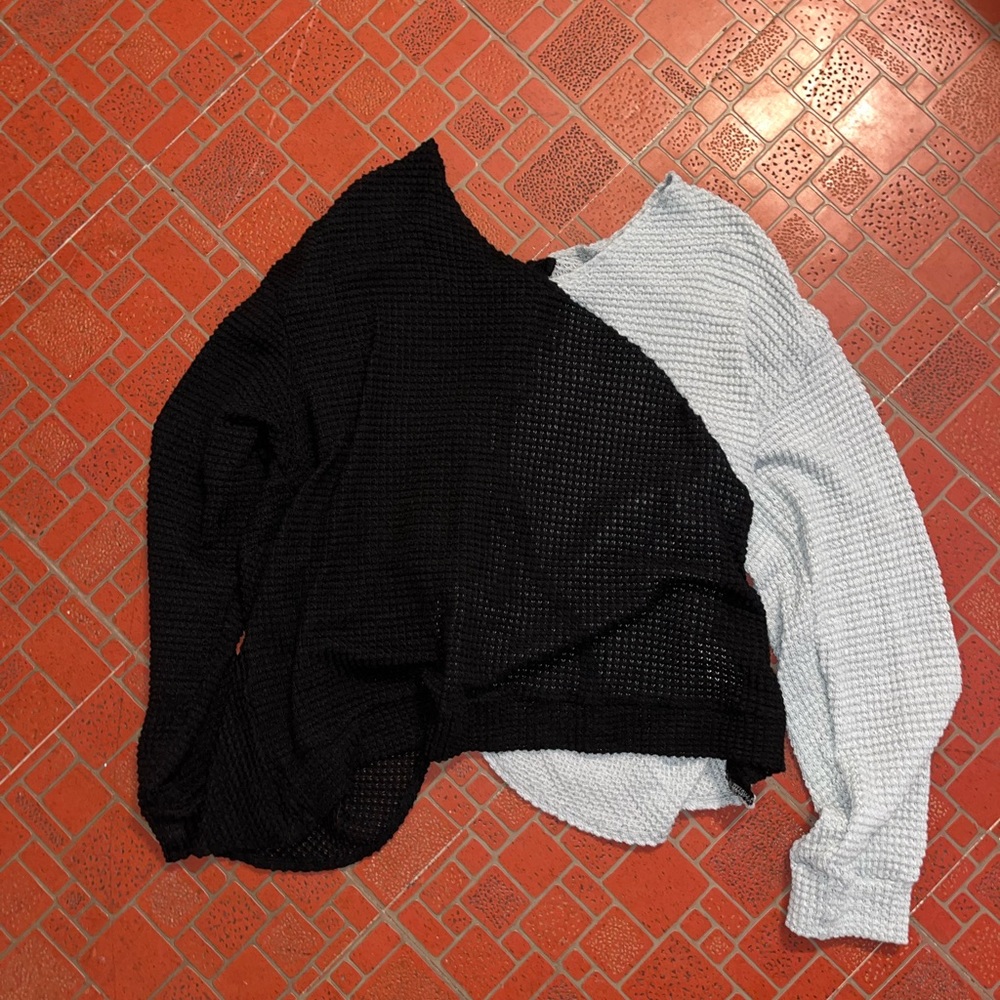 SHEIN color blocking sweater